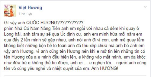 Nghe si Viet tiec thuong quay phim Quoc Huong qua doi-Hinh-2